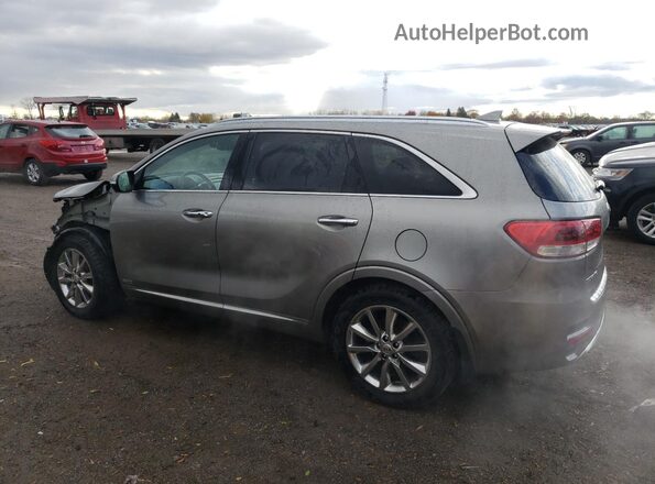 5XYPKDA51JG375174 2018 KIA SORENTO Gray 