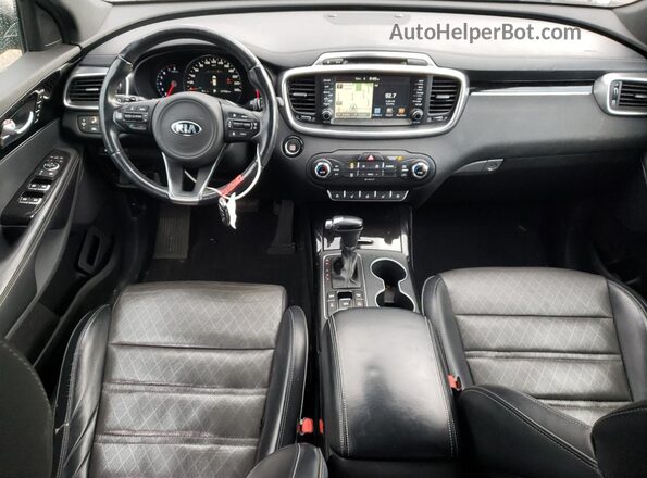 5XYPKDA51JG375174 2018 KIA SORENTO Gray 