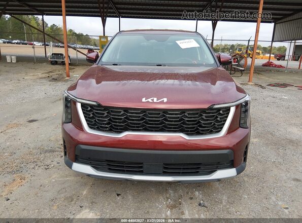 5XYRG4JC6RG257299 2024 KIA SORENTO Red უკანა სალონის ხედი
