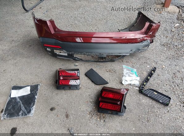 5XYRG4JC6RG257299 2024 KIA SORENTO Red ხელსაწყოთა პანელის ხედი