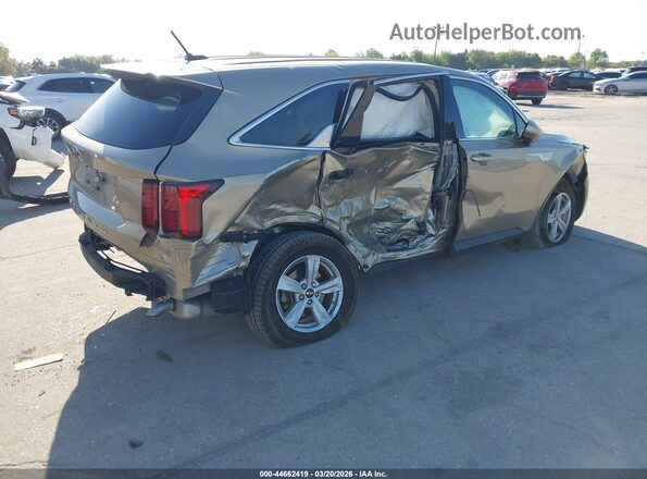 5XYRG4LC0MG003948 2021 KIA SORENTO Gold Rear right