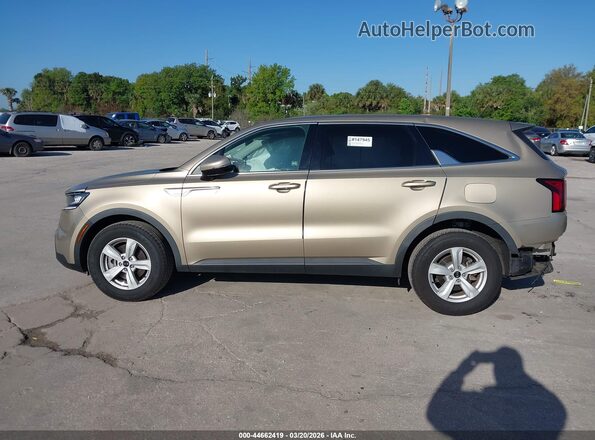 5XYRG4LC0MG003948 2021 KIA SORENTO Gold 