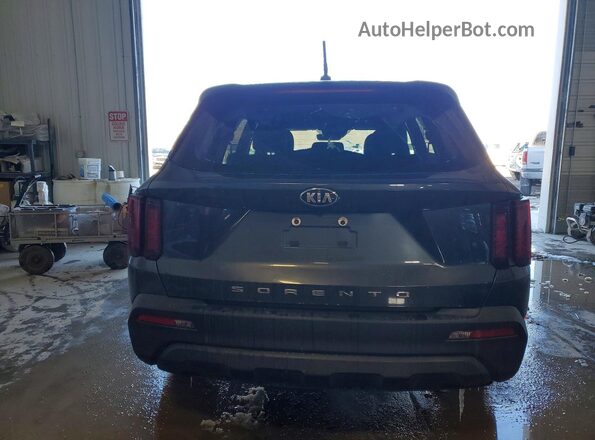 5XYRG4LC0MG015937 2021 KIA SORENTO Charcoal Rear view
