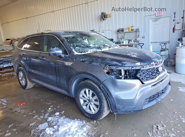 5XYRG4LC0MG015937 2021 KIA SORENTO Charcoal Front right