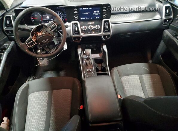5XYRG4LC0MG015937 2021 KIA SORENTO Charcoal Dashboard view