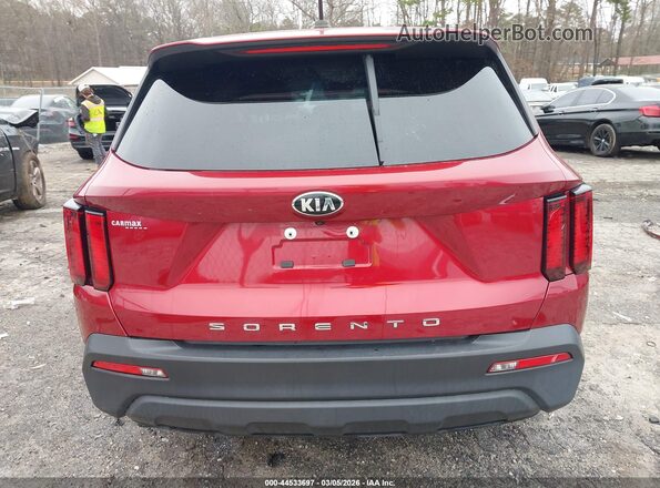 5XYRG4LC2MG073158 2021 KIA SORENTO Red 