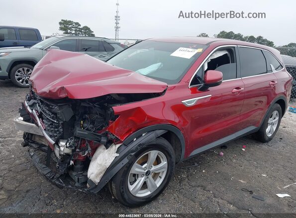 5XYRG4LC2MG073158 2021 KIA SORENTO Red 