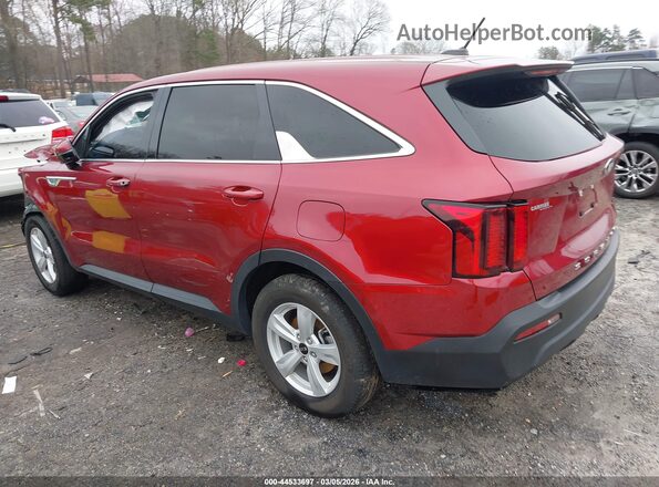 5XYRG4LC2MG073158 2021 KIA SORENTO Red 