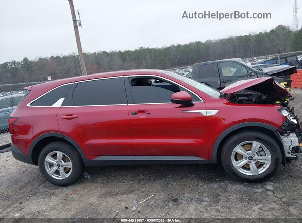 5XYRG4LC2MG073158 2021 KIA SORENTO Red 