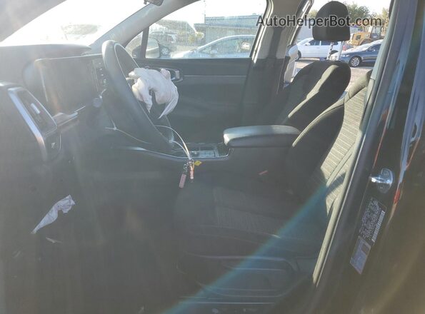 5XYRG4LC3MG026205 2021 KIA SORENTO Black Widok wnętrza z przodu