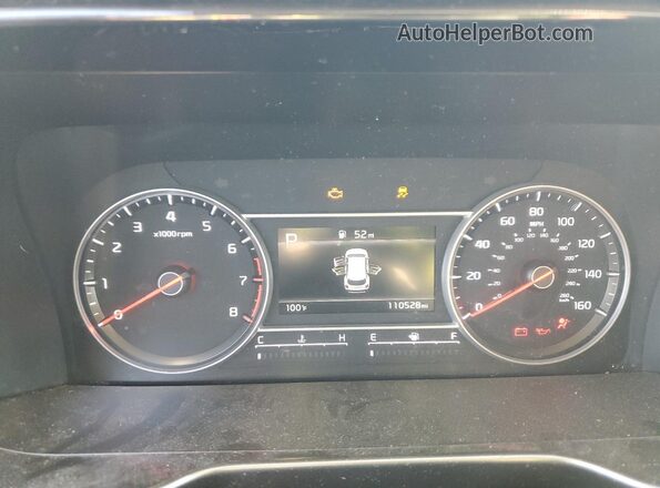 5XYRG4LC3MG026205 2021 KIA SORENTO Black Widok zestawu wskaźników