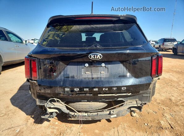 5XYRG4LC7MG047204 2021 KIA SORENTO Черный Вид сзади