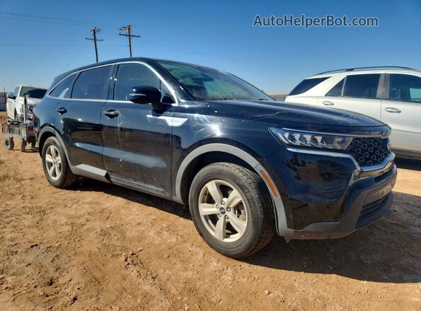 5XYRG4LC7MG047204 2021 KIA SORENTO Черный Передняя правая четверть