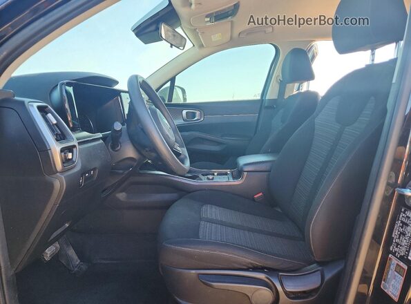 5XYRG4LC7MG047204 2021 KIA SORENTO Черный Вид салона спереди