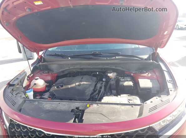 5XYRG4LC7PG209806 2023 KIA SORENTO Red Вид ззаду
