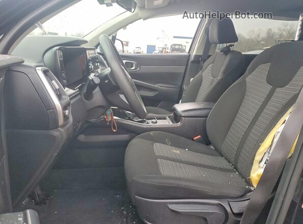 5XYRG4LC8MG043095 2021 KIA SORENTO Black Вид салону спереду