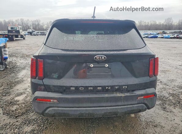5XYRG4LC8MG043095 2021 KIA SORENTO Black Вид ззаду
