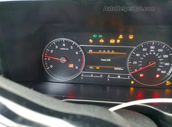 5XYRG4LC8MG043095 2021 KIA SORENTO Black Вид щитка приладів