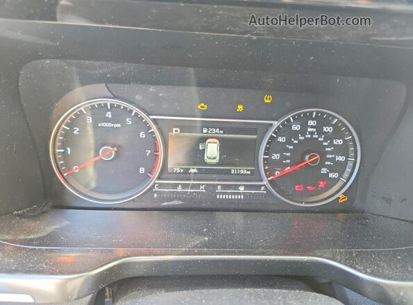 5XYRG4LC9NG150142 2022 KIA SORENTO Silver Vista del cuadro de instrumentos