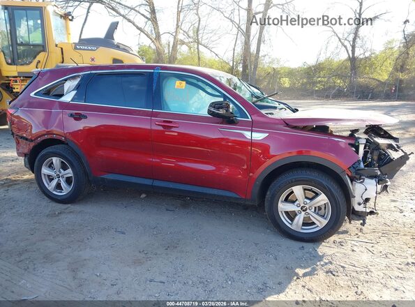 5XYRG4LC9PG241169 2023 KIA SORENTO Red Widok wnętrza z tyłu