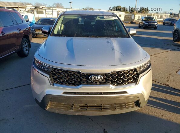 5XYRGDLC1MG016885 2021 KIA SORENTO Silver Widok z przodu