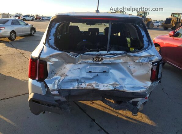 5XYRGDLC1MG016885 2021 KIA SORENTO Silver Widok z tyłu
