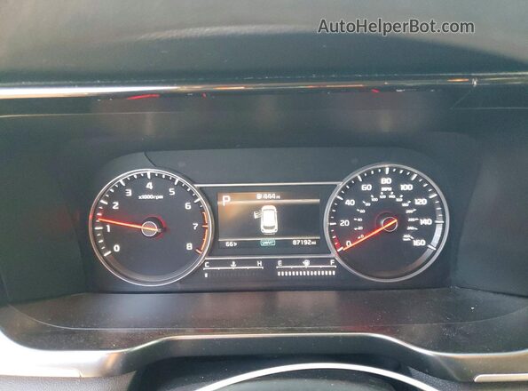 5XYRGDLC1MG016885 2021 KIA SORENTO Silver Widok zestawu wskaźników