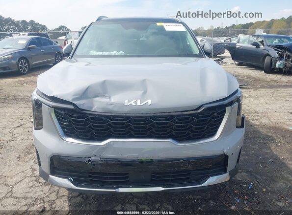 5XYRH4JF3SG362296 2025 KIA SORENTO Gray Вид щитка приладів