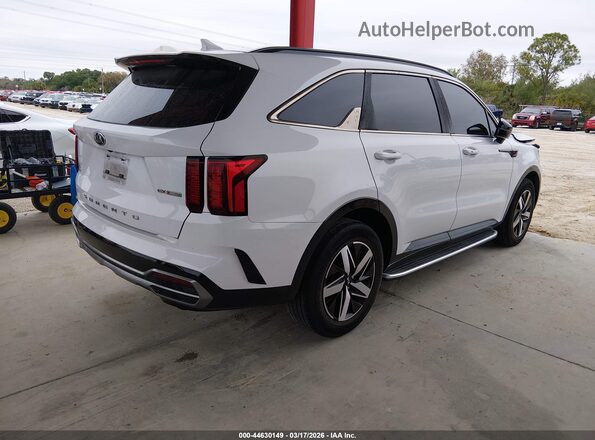 5XYRH4LF2MG035095 2021 KIA SORENTO Белый Задняя правая четверть