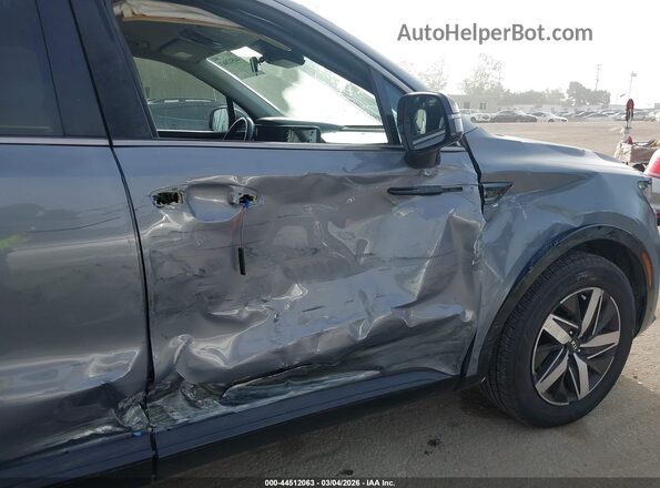 5XYRH4LF4MG033378 2021 KIA SORENTO Серый Вид спереди