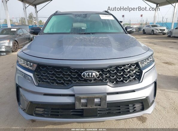 5XYRH4LF4MG033378 2021 KIA SORENTO Серый Вид щитка приборов