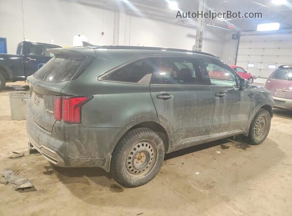 5XYRHDLF0MG067897 2021 KIA SORENTO Green Rear right