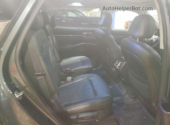 5XYRHDLF0MG067897 2021 KIA SORENTO Green Rear interior view