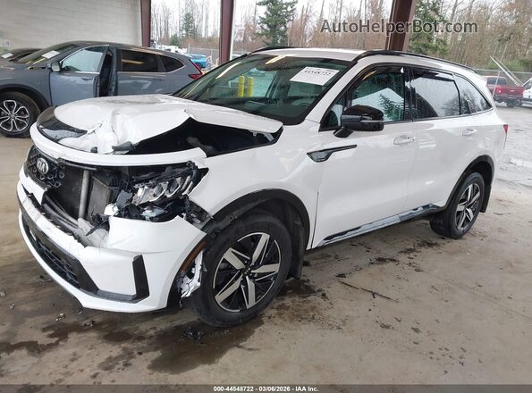 5XYRHDLF9MG014583 2021 KIA SORENTO White Front left