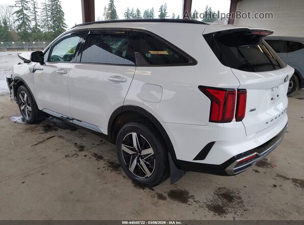 5XYRHDLF9MG014583 2021 KIA SORENTO White Rear left