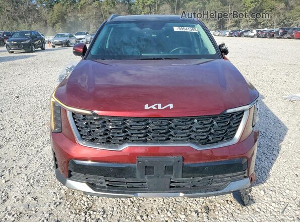 5XYRK4JF8RG255739 2024 KIA SORENTO Maroon Vista frontal
