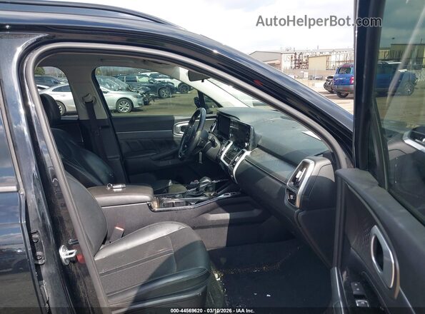 5XYRK4LF7NG086448 2022 KIA SORENTO Black Widok wnętrza z przodu