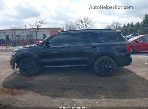 5XYRK4LF7NG086448 2022 KIA SORENTO Black Widok wnętrza 360 stopni