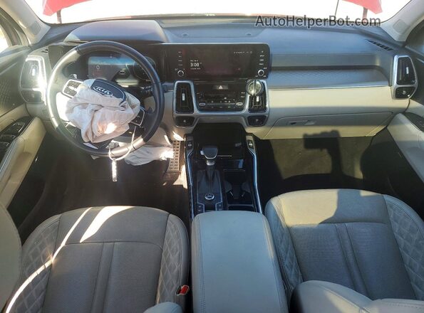 5XYRK4LFXMG068315 2021 KIA SORENTO Red Widok deski rozdzielczej