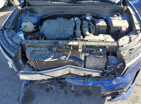 5XYRK4LFXNG074908 2022 KIA SORENTO Blue Vista interior trasera
