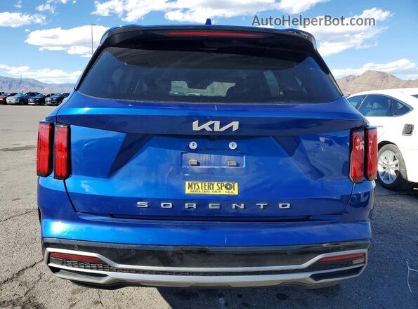 5XYRK4LFXNG074908 2022 KIA SORENTO Blue Vista trasera