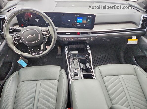 5XYRKDJF6RG306901 2024 KIA SORENTO Black წინა პანელის ხედი