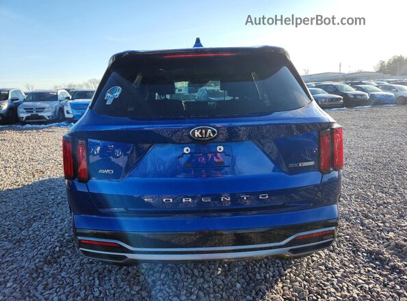 5XYRKDLF0MG024226 2021 KIA SORENTO Blue 