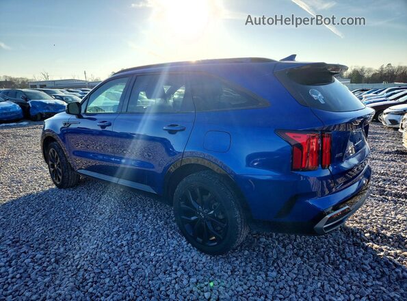 5XYRKDLF0MG024226 2021 KIA SORENTO Blue 