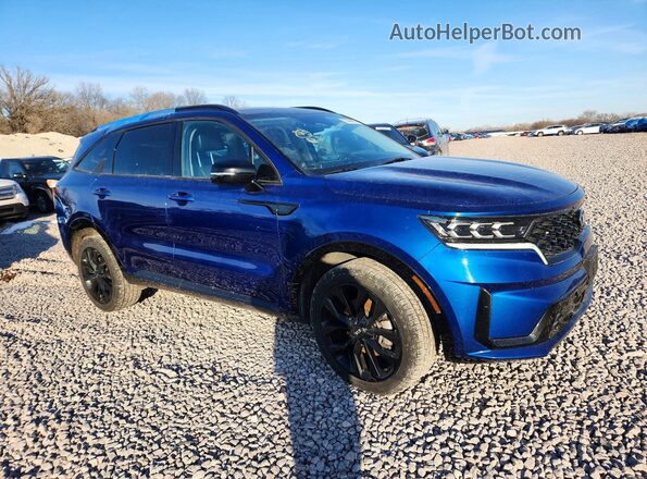 5XYRKDLF0MG024226 2021 KIA SORENTO Blue 