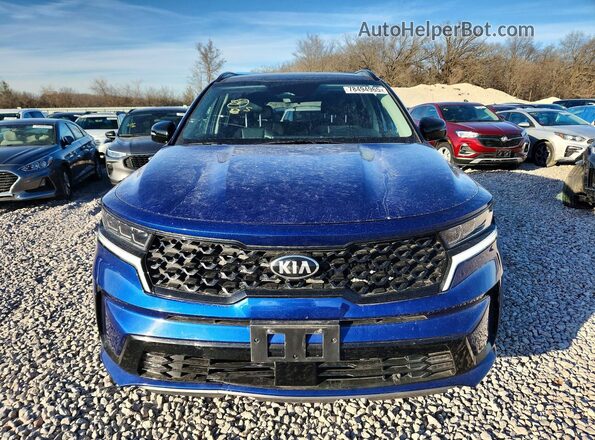 5XYRKDLF0MG024226 2021 KIA SORENTO Blue 