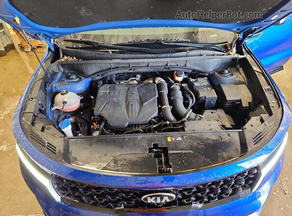 5XYRKDLF0MG024226 2021 KIA SORENTO Blue 