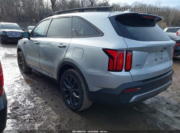 5XYRKDLF3MG040663 2021 KIA SORENTO Silver 