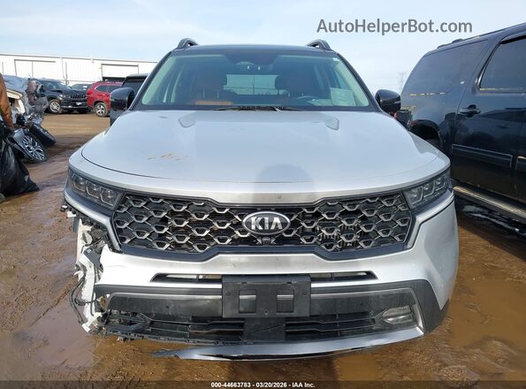 5XYRKDLF3MG040663 2021 KIA SORENTO Silver 