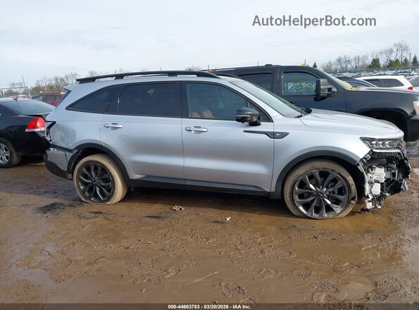 5XYRKDLF3MG040663 2021 KIA SORENTO Silver 